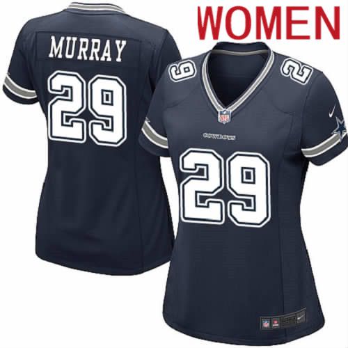 Women Dallas Cowboys 29 DeMarco Murray Nike Navy Game Team NFL Jersey